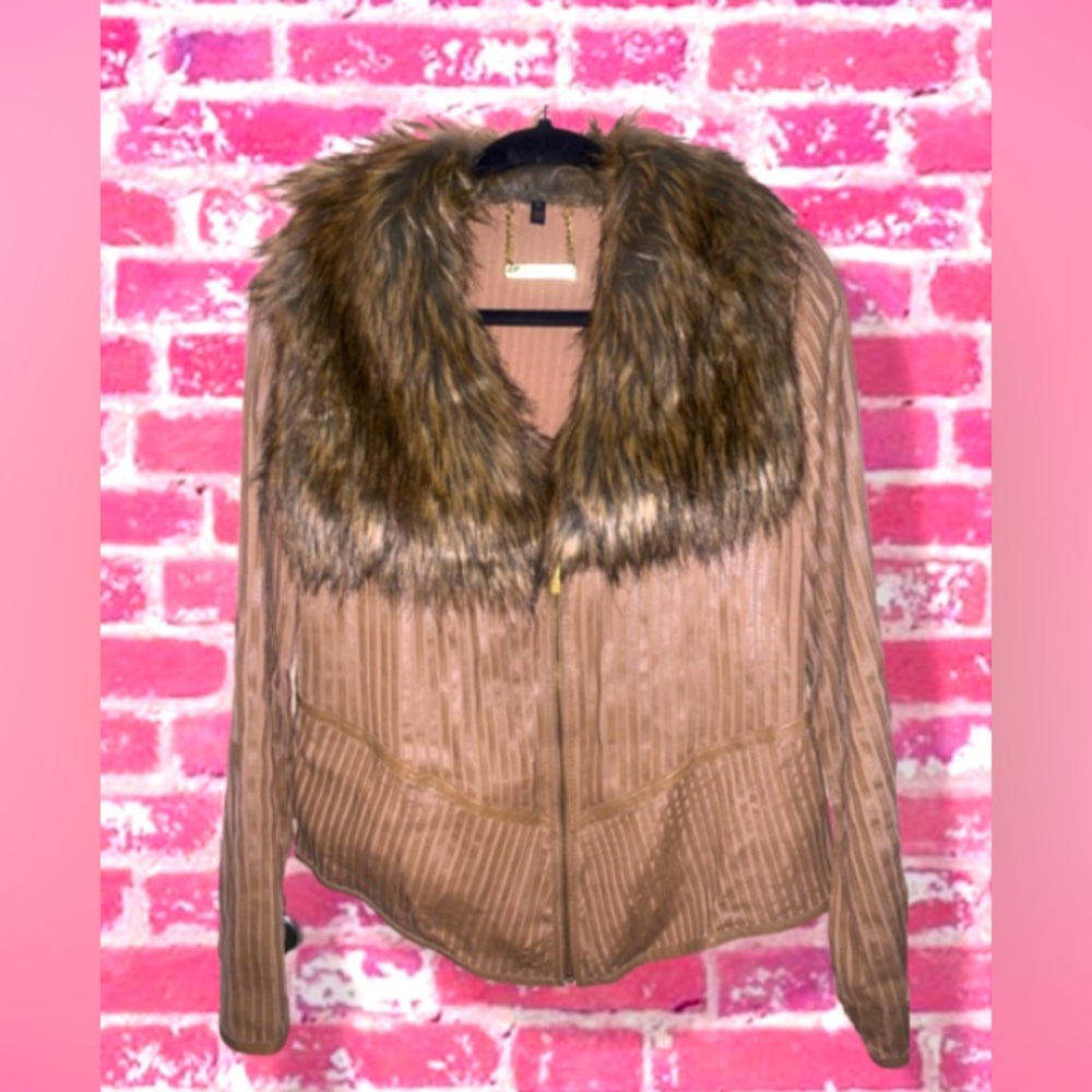 Genuine leather IMAN women’s jacket